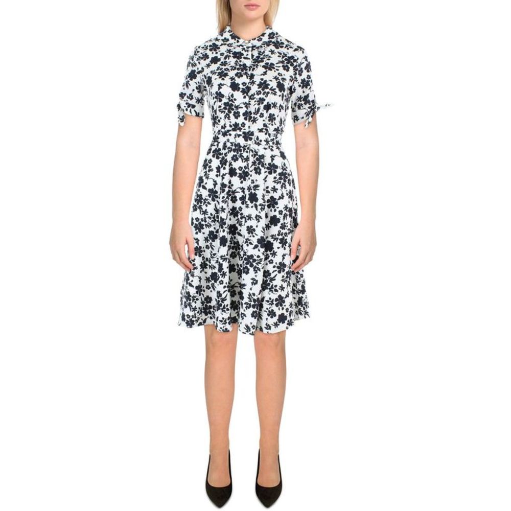 Calvin Klein Floral Print Shirtdress NWOT